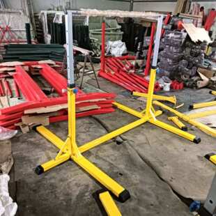 儿童3型单杠儿童落地式升降单杠学校外引体向上体适能训练器材