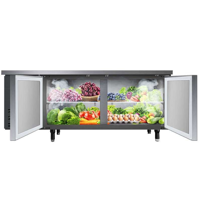 冰柜商用冷藏冷冻工作台冰箱餐厅烘焙奶茶店商用厨房操作台雪柜