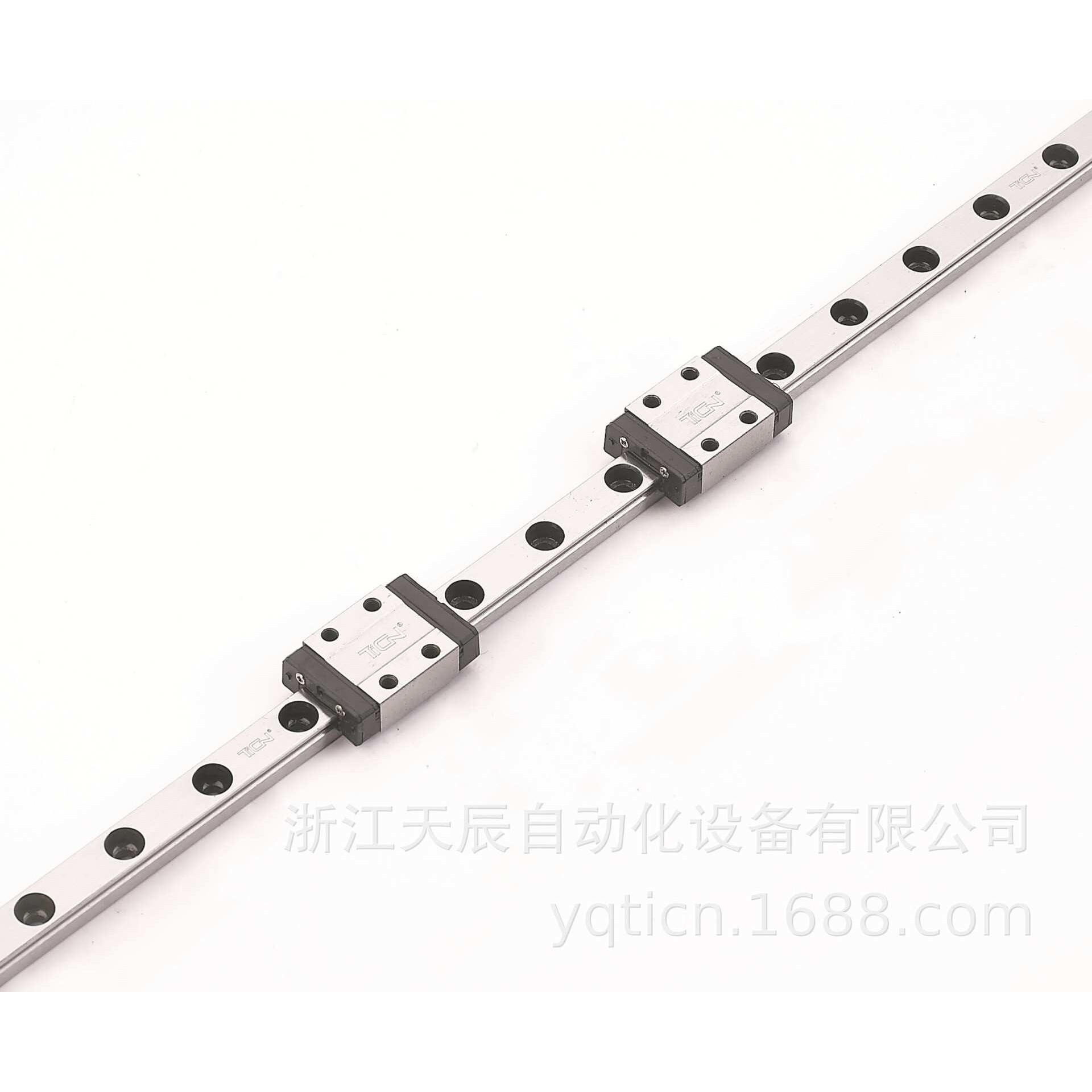 TICN 精密国产微型直线导轨滑块滑轨 MTW15-490C2