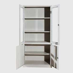 钢制文件柜卷柜办公室铁皮档案柜宿舍储物柜财务保密柜大器械柜