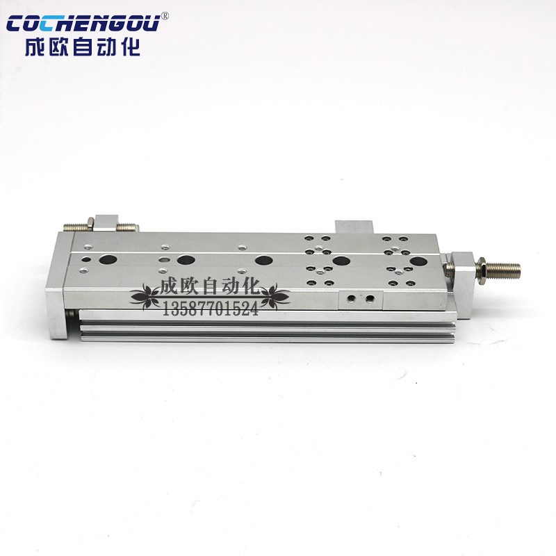 亚德客型双轴型精密滑台气缸HLQ 6X10X20X30X40X50S/AS/AF HLQL