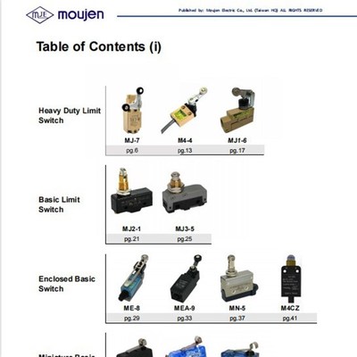 台湾茂仁Moujen行程限位开关M4-4104S-2L M4-4103S-2L M4-4102RS-