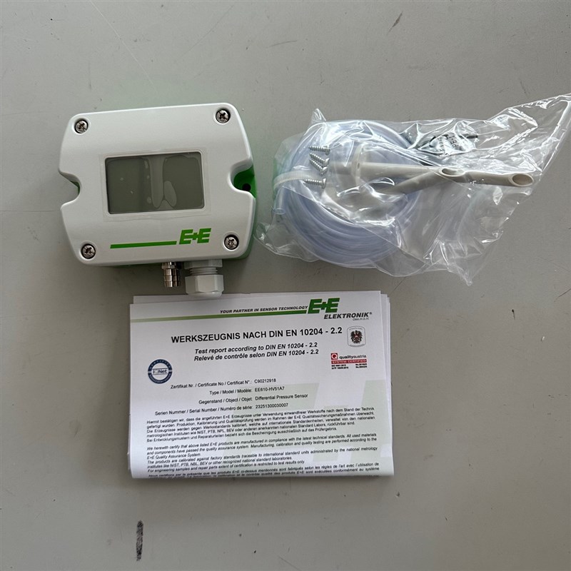 E+E益加义EE600-HV52A7压差传感器气体差压变送器EE610-HV51A7D2