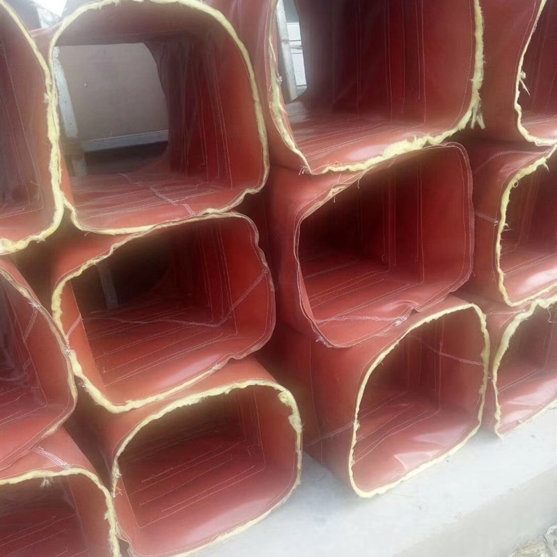 排气换气通风等管道补偿粮食颗粒输送帆布耐磨软连接