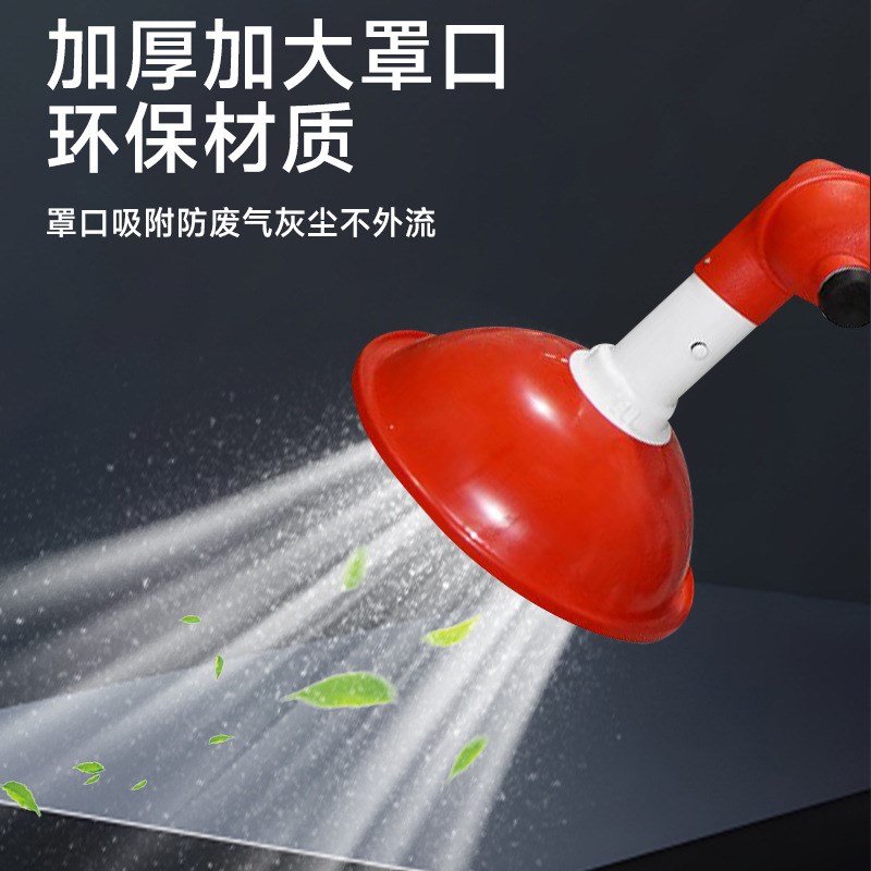 万向排气罩实验室吊顶吸风罩抽气罩定位吸烟管集气罩可转动PP材质