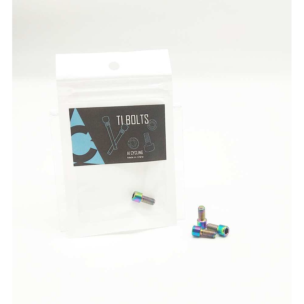 速降脚踏防滑钉山地公路自行车踏板锁钉止滑钉钛合金 8pcs