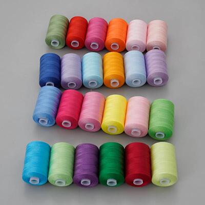 家用涤24CS码纶线装402针线手缝线色号齐全制作套10004轴缝2纫线