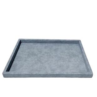 代轻奢板客厅茶几收纳皮革托盘简约别现墅家居样间摆件ZBX厅餐餐