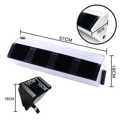 厂家直花盆塑料HF5718植物壁供挂墙绿墙移化动绿植墙水培花盆垂直