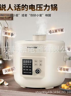 20不25新款韩派电脑款内电压力锅源销74207头工厂直4升大容量三格