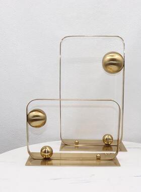 美豹新中式雕塑摆件售装楼艺39术品置样板房处玄关酒廊店大堂走摆