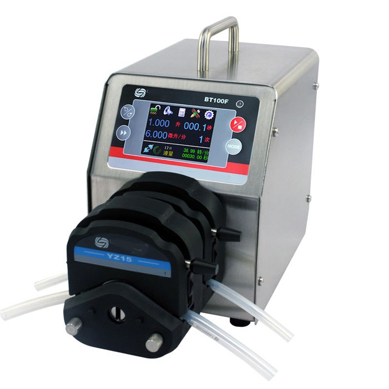 BT100F分配型智能蠕动泵 YZ易装型 YT可调泵头定量分配灌装蠕动泵