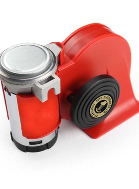 厂家直销超响红黑色150dB带压缩机剑达蜗牛高音气喇叭