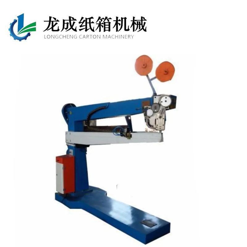 手动钉箱机 纸箱伺服推板钉箱机器 半自动钉箱机 纸箱加工设备