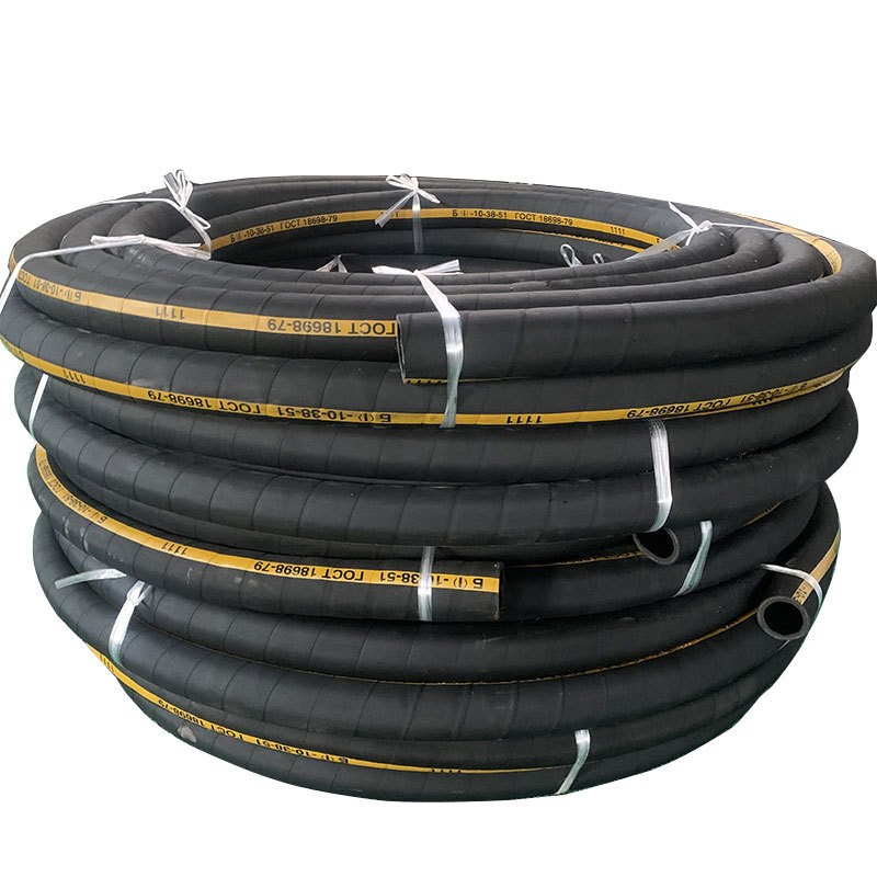 液压油管 燃油管 高压水管钢丝编织缠绕胶管 高压橡胶管