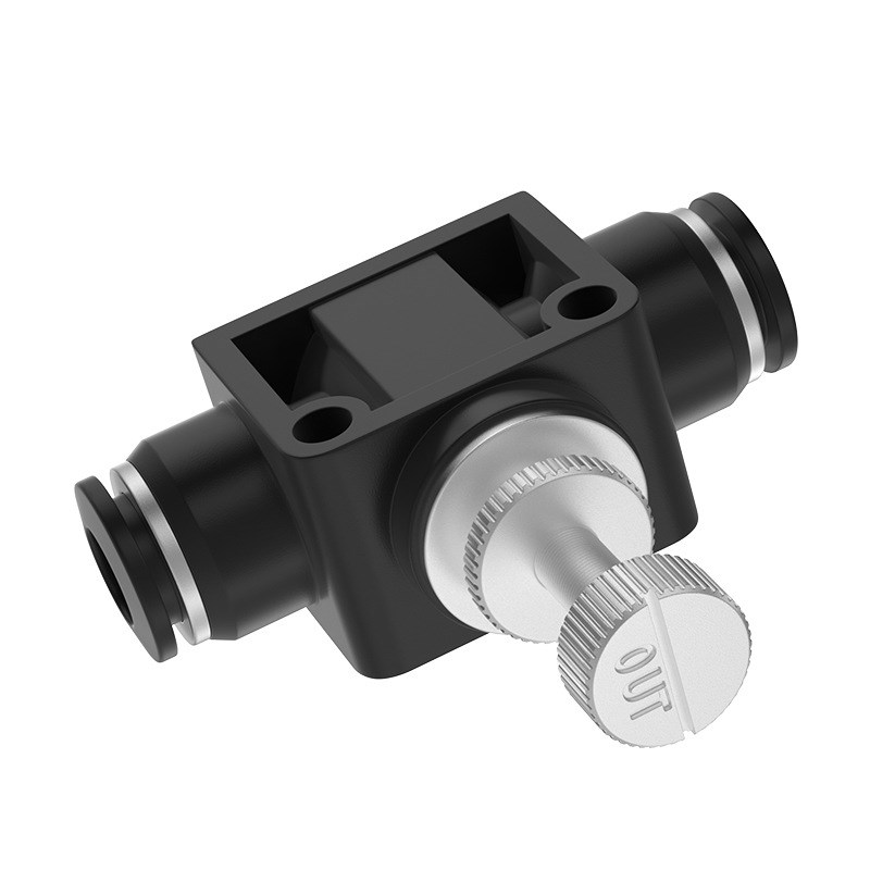 TPM朝日气动气管接头管道节流阀LSA4 LSA6 LSA8 LSA10 LSA12-20只