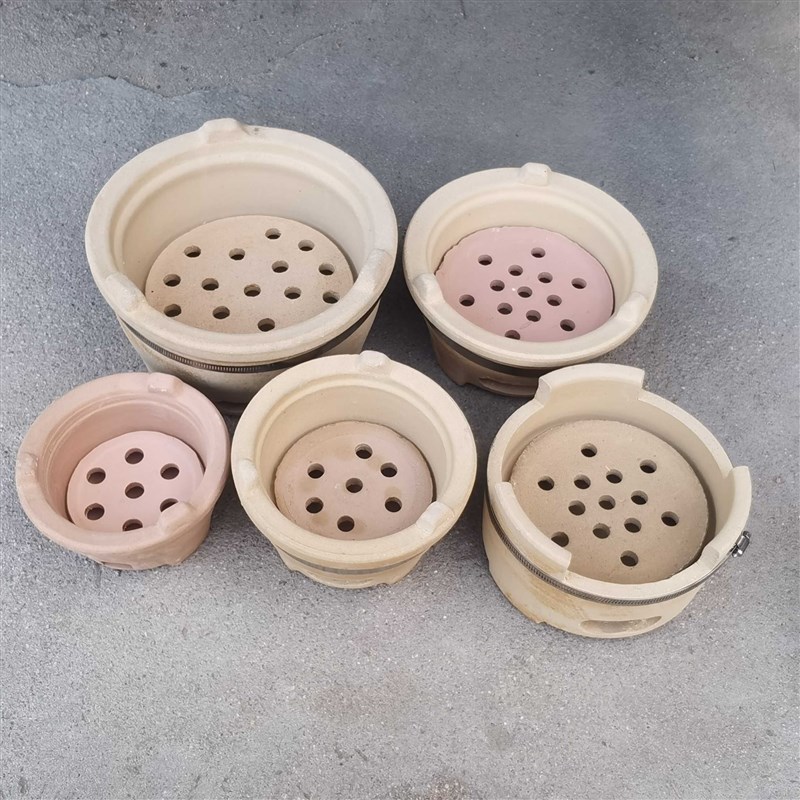 耐烧围炉煮茶土炉子砂锅碳炉火锅家用户外老式碳烤陶土手工木炭炉