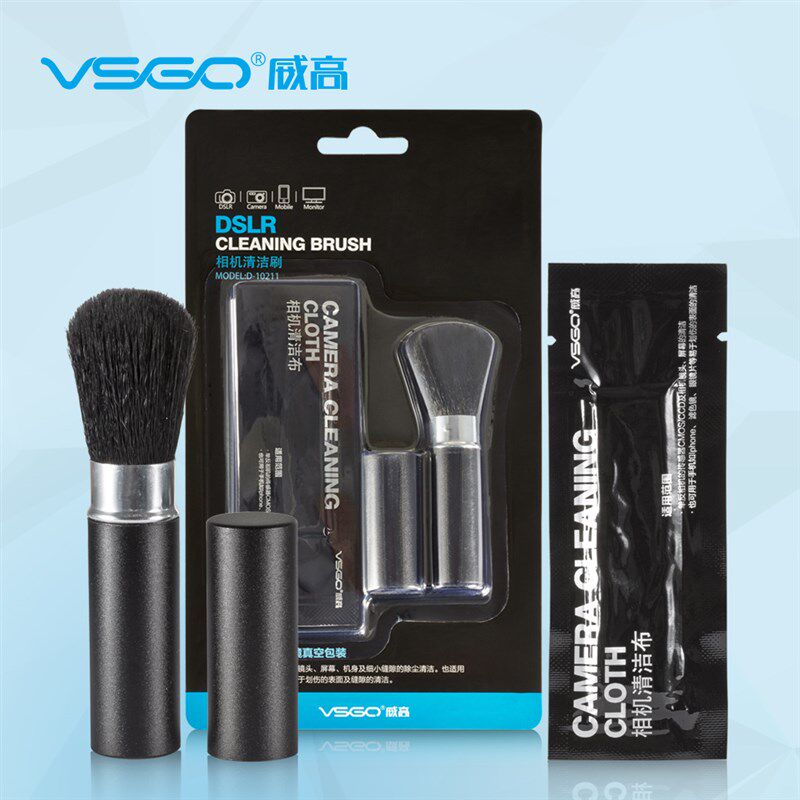 VSGO威高除尘清洁刷 D-10211旋转式毛刷 滤镜电脑键盘扫灰利器