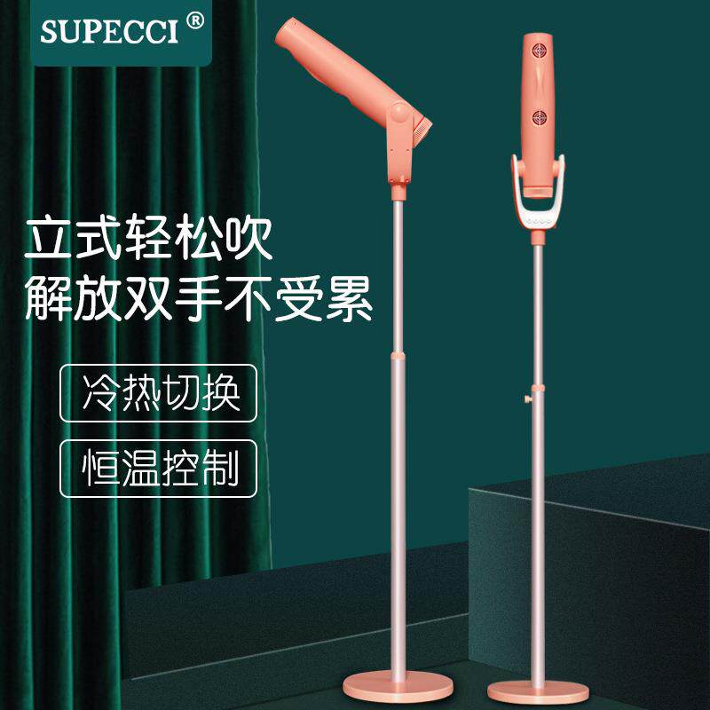 源头直销2022新款负离子护发大功率可伸缩速干立式吹风机