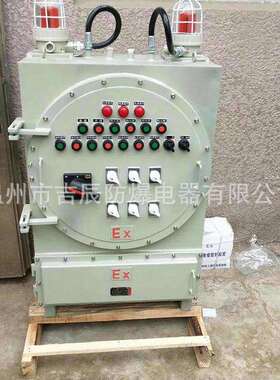 IIC级防爆柜电柜配电箱带声光报警器XBK BSK PXF柜铸铝三防控制柜