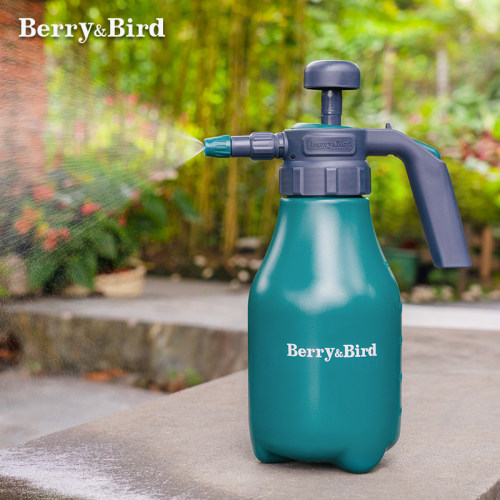 Berry&Bird园艺浇花喷壶气压式洒水雾加厚防爆家用绿植打农药1.5L