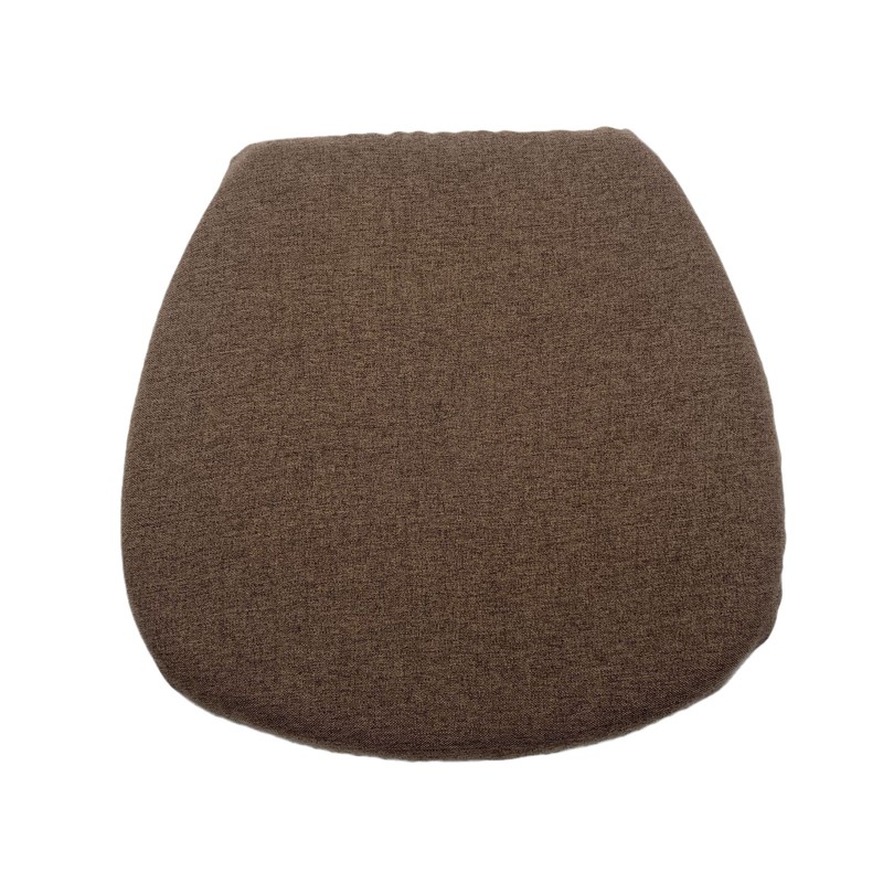 记忆绵坐垫家居餐椅坐垫记忆棉棉麻现代简约马蹄形