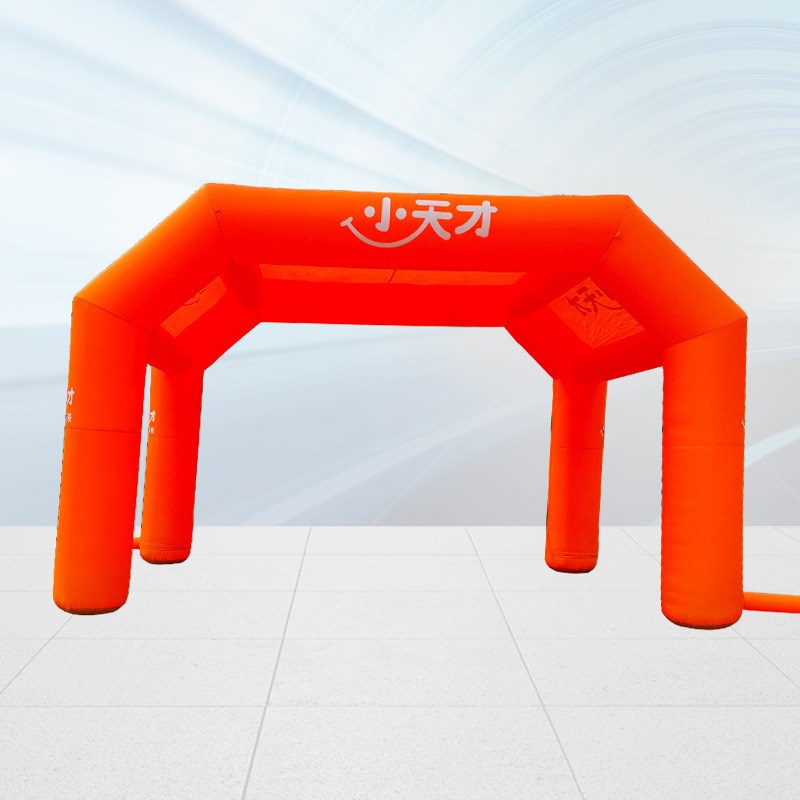 直供 户外展览庆典活动双充气拱门开业陈美防晒遮阳 气模制作