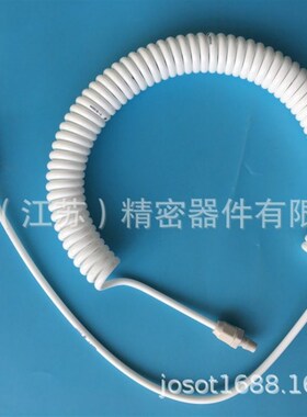 JOSOT线圈软管 高品质伸缩管螺旋管无尘室标准气动弹簧管