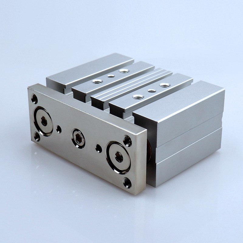 薄型三杆三轴带导杆气缸TCM/MGPM12/16/20-50*10/20/25/30/40-100