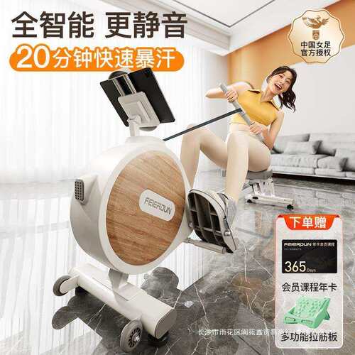 fed划船机家用磁阻运动小型静音赛艇划桨健身器材
