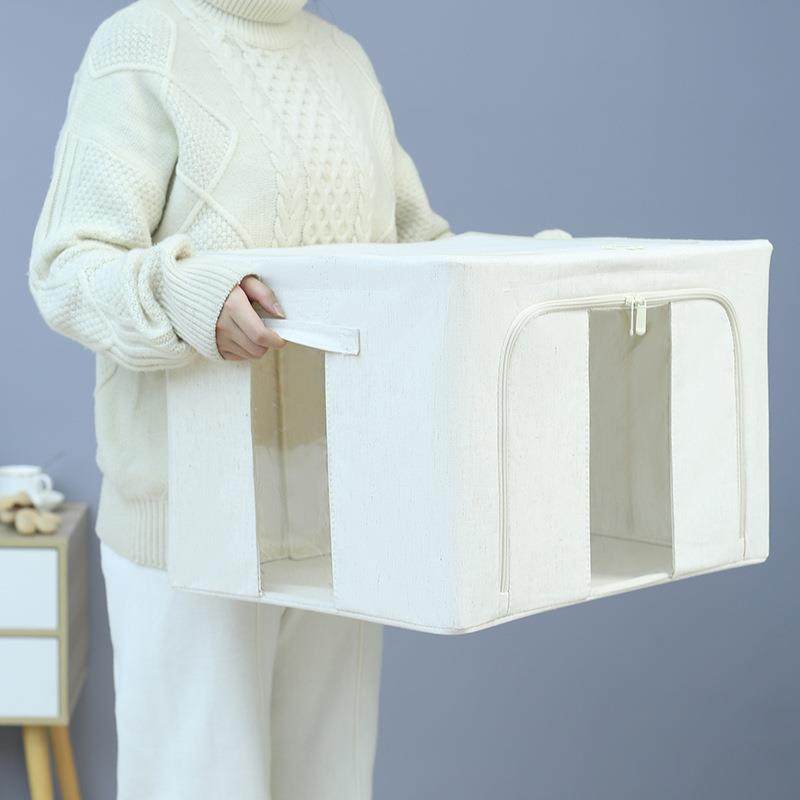 天山棉麻衣服收纳箱家用布艺衣物百纳箱折叠储物盒筐衣柜整理师,特色手工艺,其他特色工艺品,淘宝优惠券,粉丝福利购,淘宝优惠卷