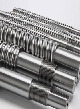 轧制丝杠加工厂家直销品质卓越螺母旋转式滚珠丝杠SCR2020