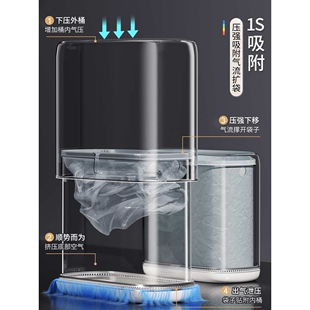 家用垃圾桶2025新款卫生间厕所专用带盖大容量客厅厨房夹缝