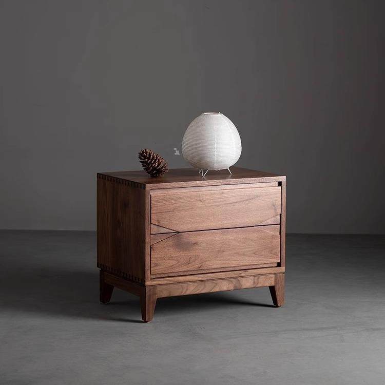 实木床头柜北美黑胡桃原木卧室储物柜日式小户型床边收纳柜床边柜,电子元器件市场,其它元器件,淘宝优惠券,粉丝福利购,淘宝优惠卷