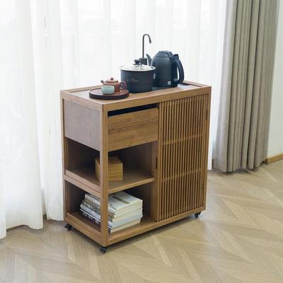 贤友茶水柜移动小茶桌边柜客茶台厅茶几阳台办公室烧水壶一体茶车