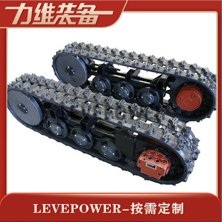 现货供应农业橡胶履带底盘耐磨橡胶履带底盘橡胶履带底盘