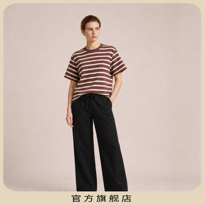 【KLOVA】夏季棕蓝米色针织条纹TTT6261(UN)
