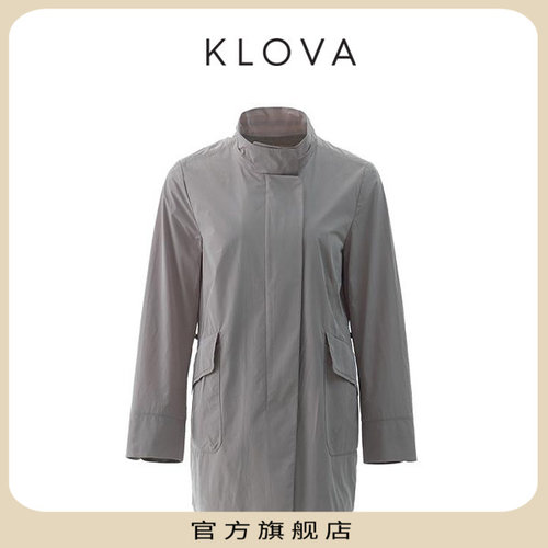 【KLOVA】春秋经典浅驼色外套【H】SW2498(UN)