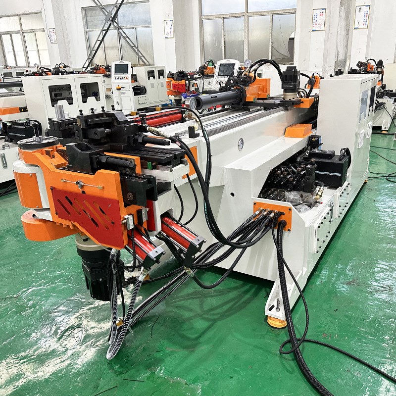 源头工厂新型全自动数控弯管机金属圆管方管车棚不锈钢管折弯机