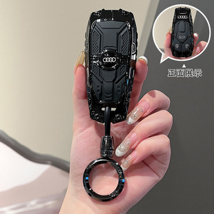 适用奥迪A4L钥匙套Q5L车A3专用A5壳A6L男士 RS6 Q3高端RS5新2025款