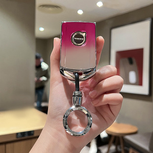 适用沃尔沃钥匙套xc60汽车xc90用品s90壳s60包xc40专用s60l扣男20