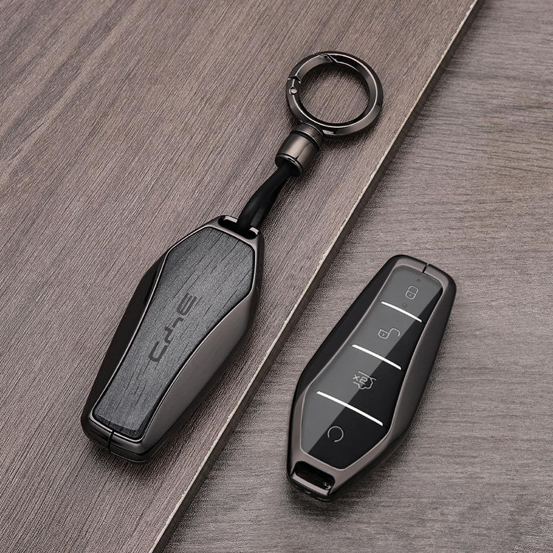 适用比亚迪秦l钥匙套海豚汉ev宋p