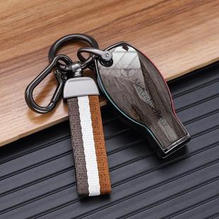 奔驰gla200钥匙套glc260车18款 e260l扣glc300壳c180l女 c200l男士