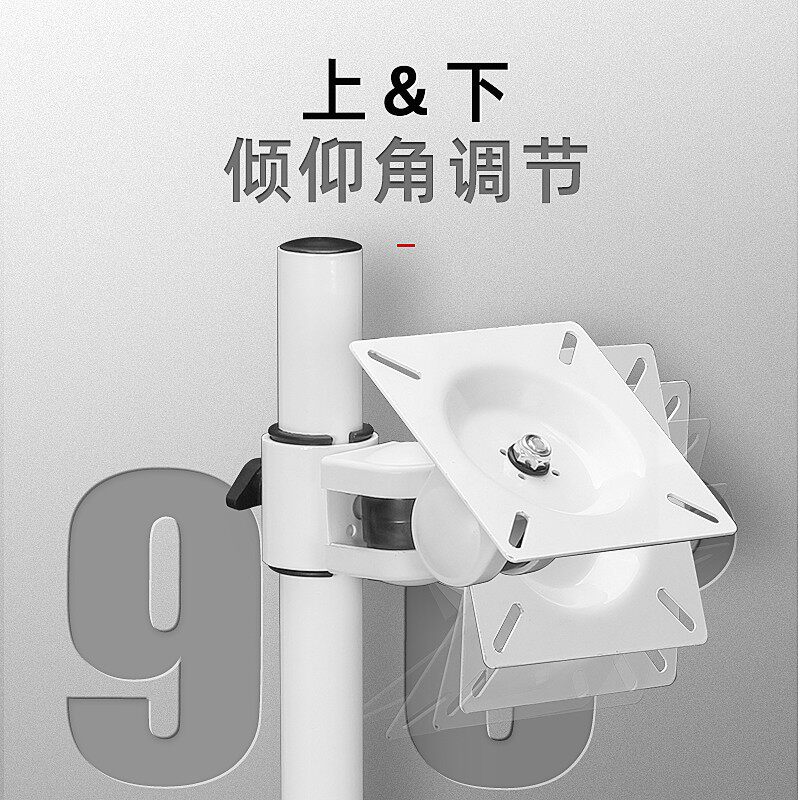 配件显示器支架安装头电脑触摸屏桌面底座支架配件安装头适用32mm