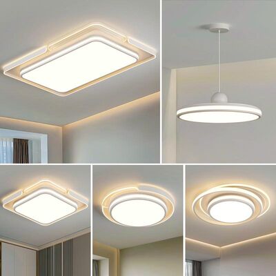 客厅吸顶灯极简现代LED智能大气卧室全光谱护眼全屋灯具组合套餐