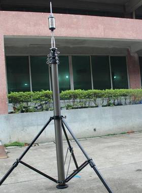 源头厂家批量供应升降避雷针导电桅杆移动式避雷针铝镁合金材质