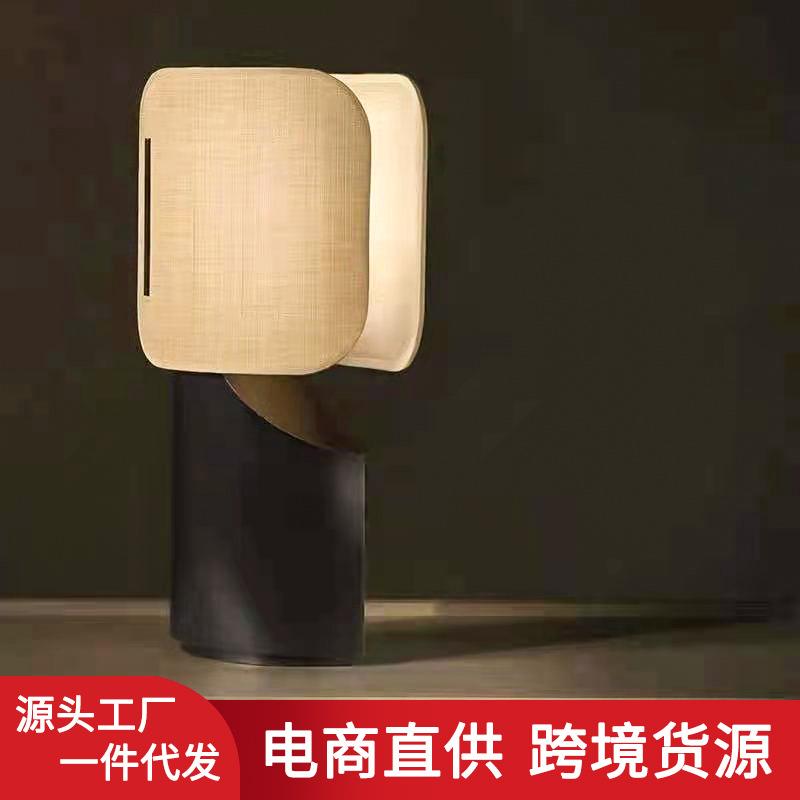 新中式简约创意台灯北欧现代设计师样板间客厅书房卧室床头装饰灯