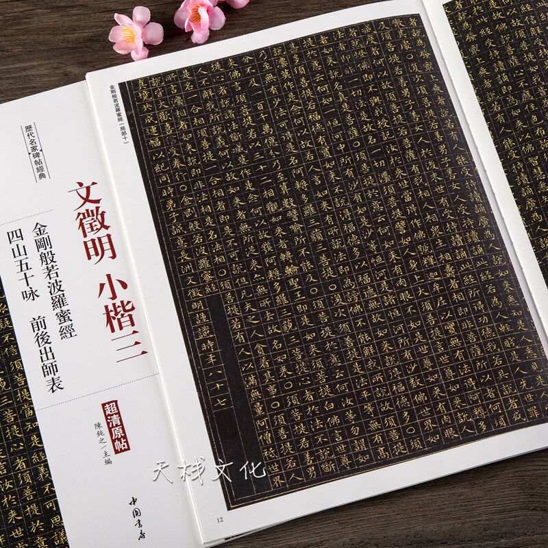 文徵明文征明 前后出师表 文徵明小楷毛笔字帖