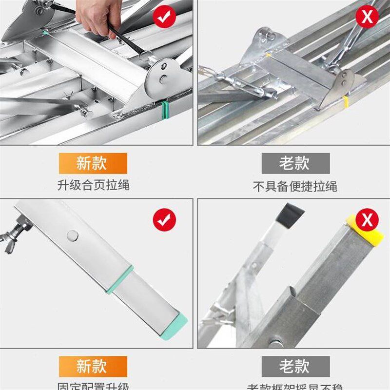 销铁凳子折叠装修架梯新凳脚手架子龙门架工地升降加厚加高
