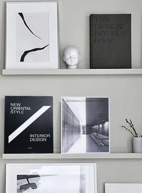 样板间欧美简约现代真书内页别墅大风格摆件装饰桌面卧室拍摄道具